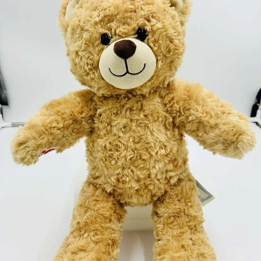 Build-A-Bear Happy Hugs Teddy Bear Plush Soft Tan Swirl Fur 18